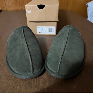 Ugg Pearle Slippers Slide On Green Ish Forest Color Womens Size 10 New
